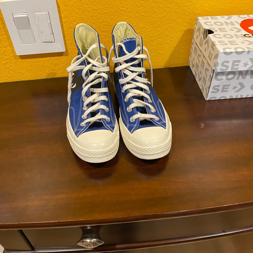 CDG Converse Great condition 9/10 to small never really worn em